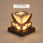Medidas de Brasa: cubo de 13 x 13 x 13 cm